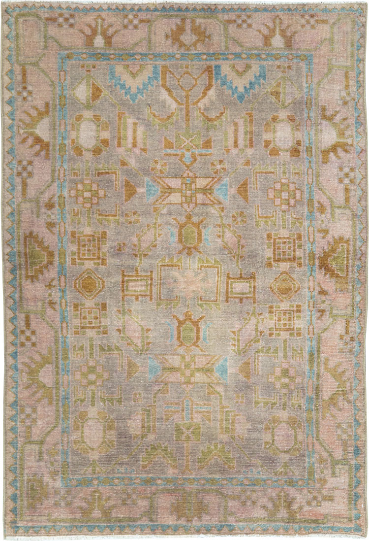 Vintage Persian Malayer Rug, No.28571 - Galerie Shabab