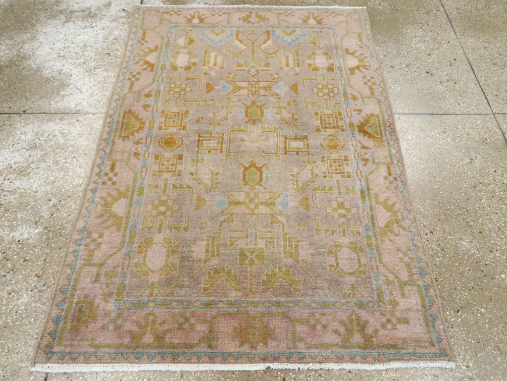 Vintage Persian Malayer Rug, No.28571 - Galerie Shabab