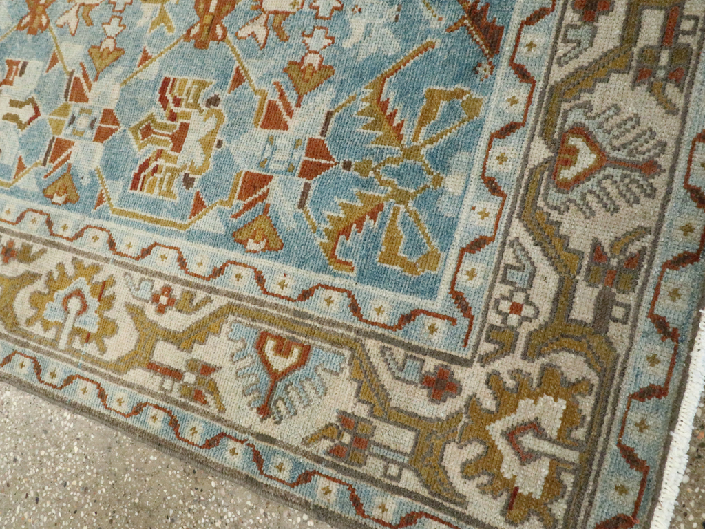 Vintage Persian Malayer Accent Rug, No.28572 - Galerie Shabab