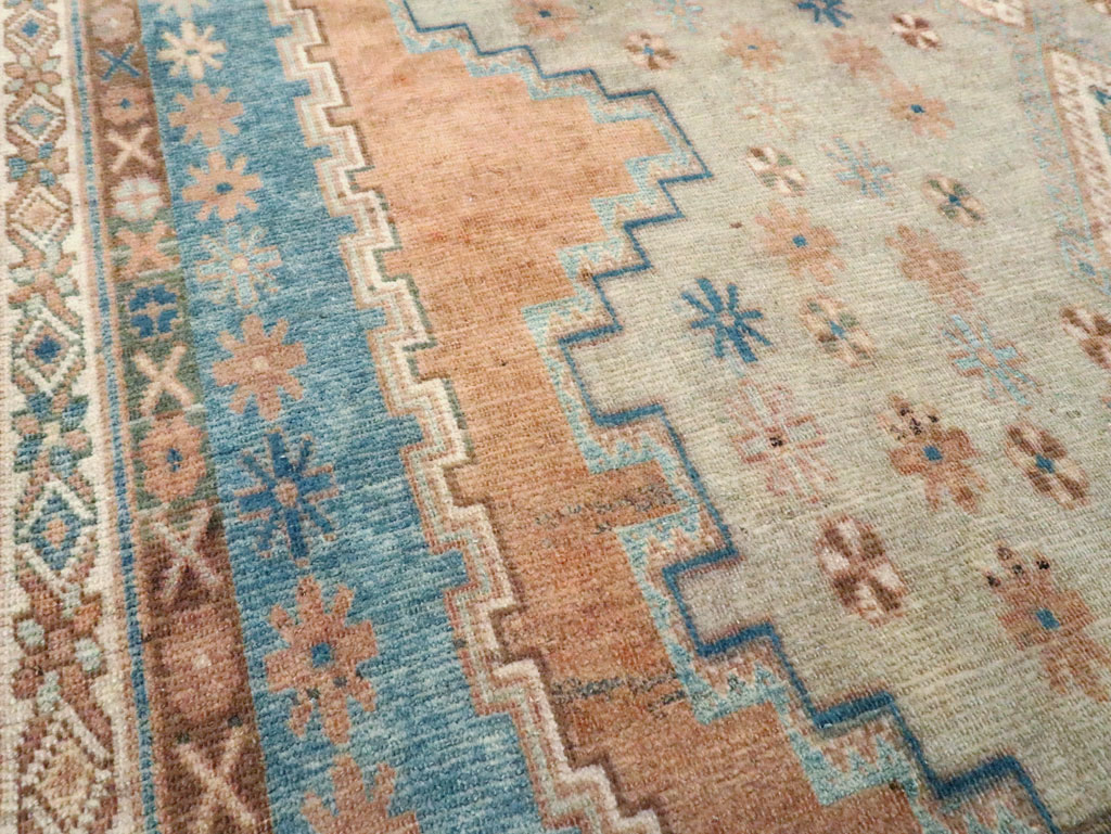 Vintage Persian Afshar Accent Rug, No.28576 - Galerie Shabab