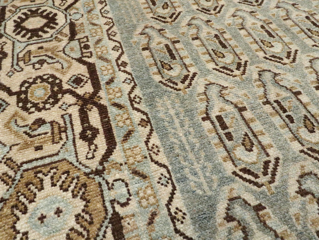 Vintage Persian Malayer Accent Rug, No.28577 - Galerie Shabab