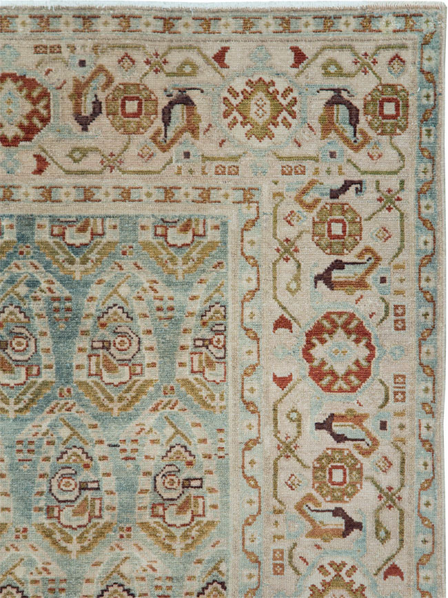 Vintage Persian Malayer Accent Rug (Pair: 2 of 2), No.28580 - Galerie Shabab