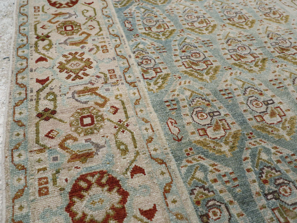 Vintage Persian Malayer Accent Rug (Pair: 2 of 2), No.28580 - Galerie Shabab