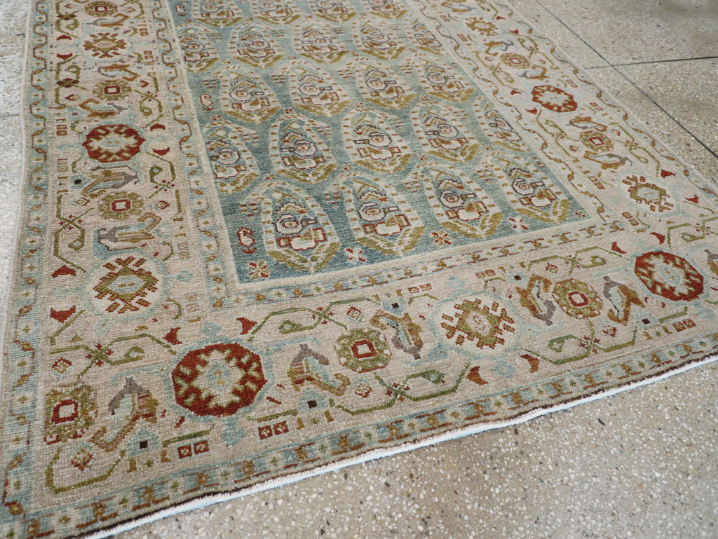 Vintage Persian Malayer Accent Rug (Pair: 2 of 2), No.28580 - Galerie Shabab