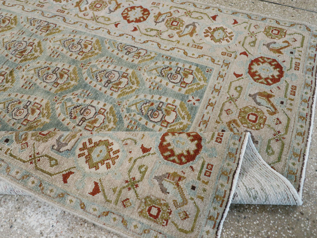 Vintage Persian Malayer Accent Rug (Pair: 2 of 2), No.28580 - Galerie Shabab