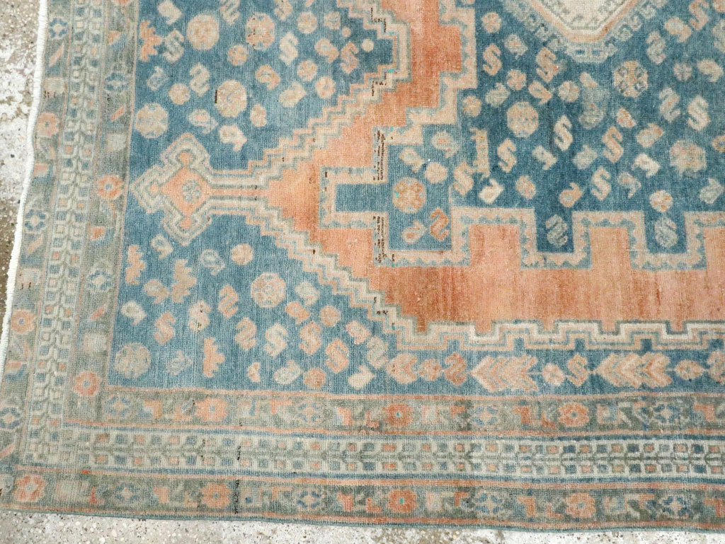 Vintage Persian Afshar Accent Rug, No.28582 - Galerie Shabab