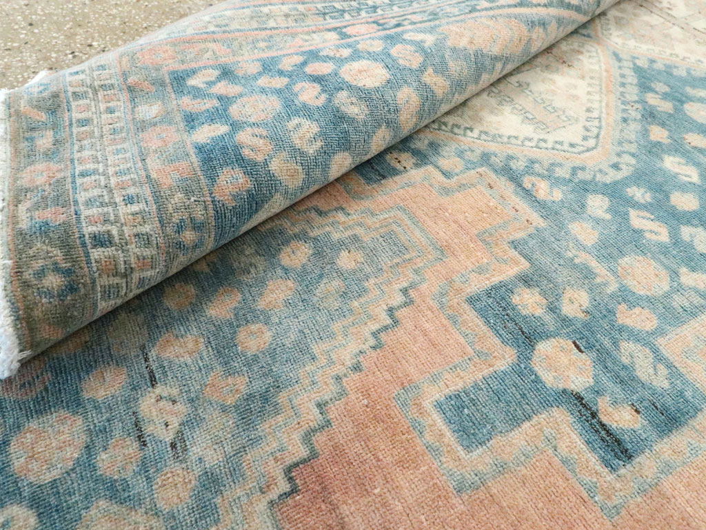 Vintage Persian Afshar Accent Rug, No.28582 - Galerie Shabab