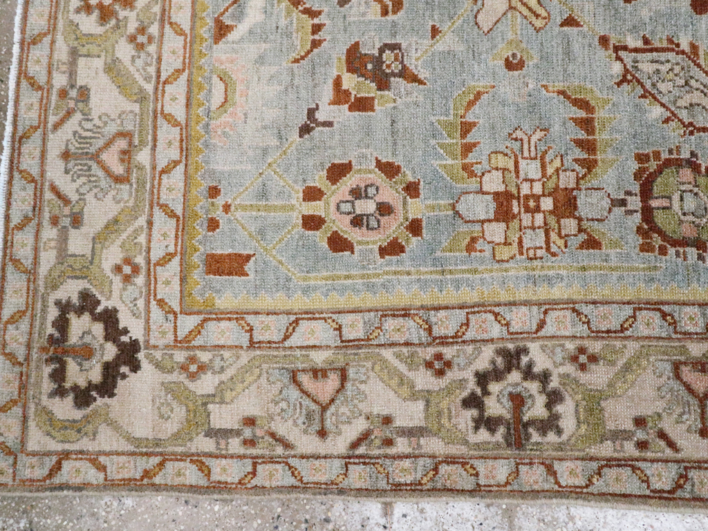 Vintage Persian Malayer Accent Rug, No.28585 - Galerie Shabab