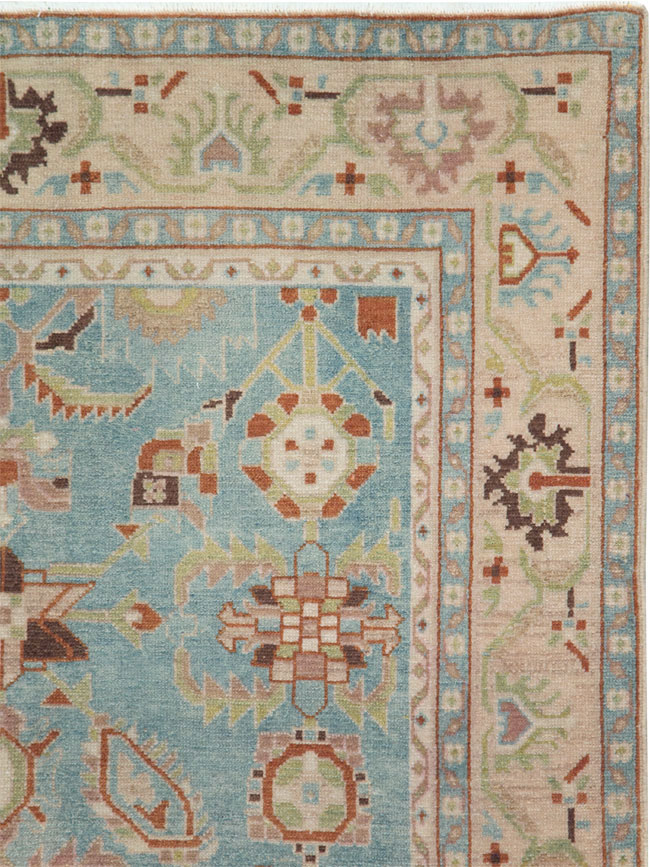 Vintage Persian Malayer Accent Rug (Pair: 1 of 2), No.28590 - Galerie Shabab