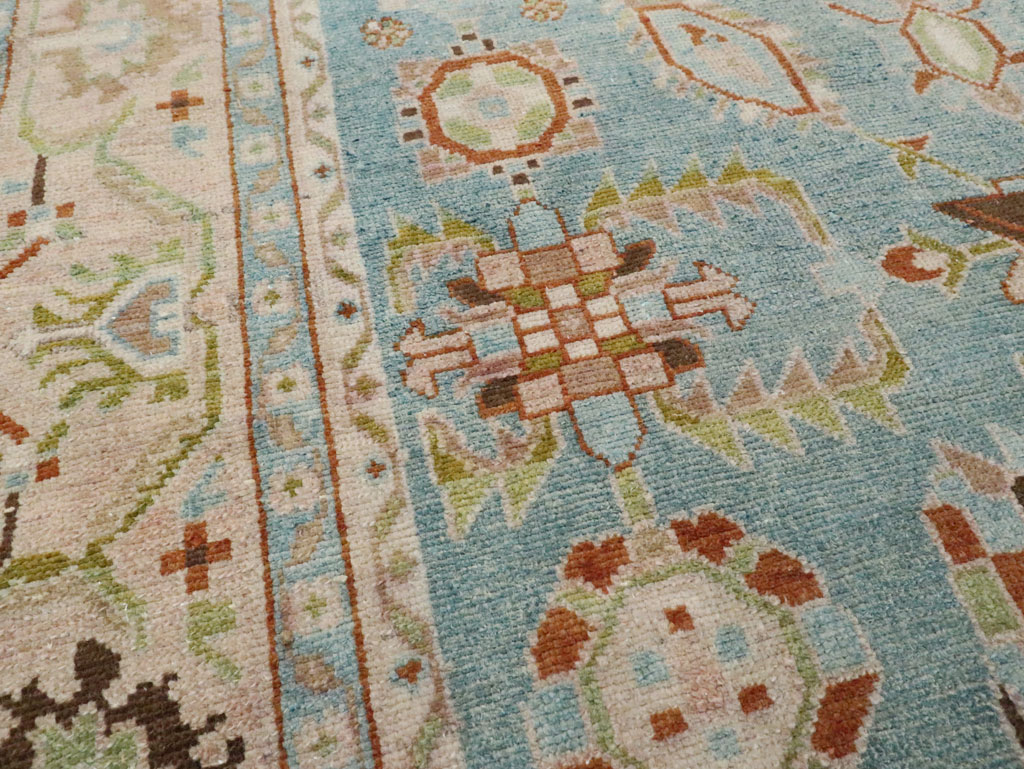 Vintage Persian Malayer Accent Rug (Pair: 1 of 2), No.28590 - Galerie Shabab