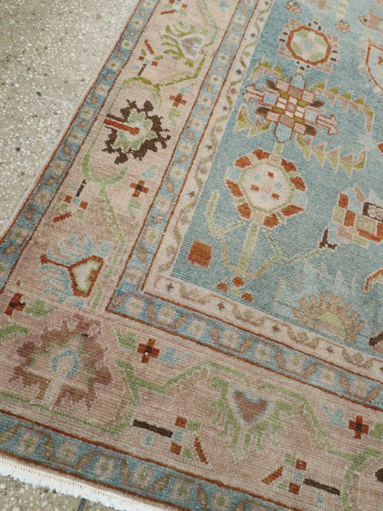 Vintage Persian Malayer Accent Rug (Pair: 1 of 2), No.28590 - Galerie Shabab