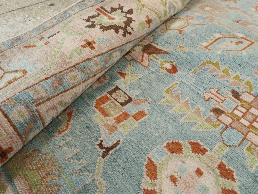Vintage Persian Malayer Accent Rug (Pair: 1 of 2), No.28590 - Galerie Shabab