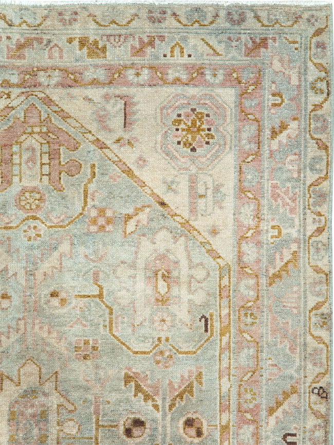 Vintage Persian Malayer Accent Rug, No.28593 - Galerie Shabab