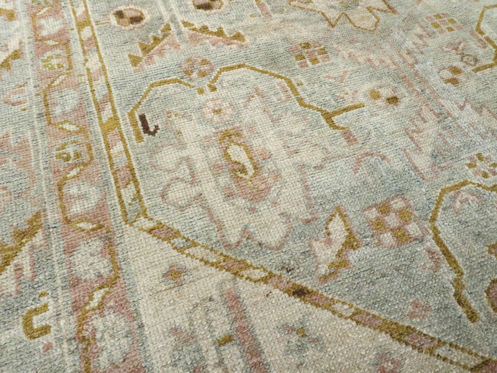 Vintage Persian Malayer Accent Rug, No.28593 - Galerie Shabab