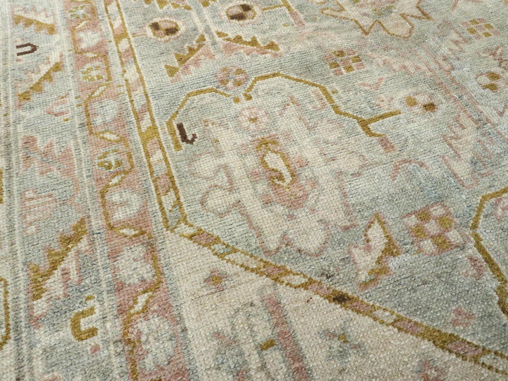 Vintage Persian Malayer Accent Rug, No.28593 - Galerie Shabab
