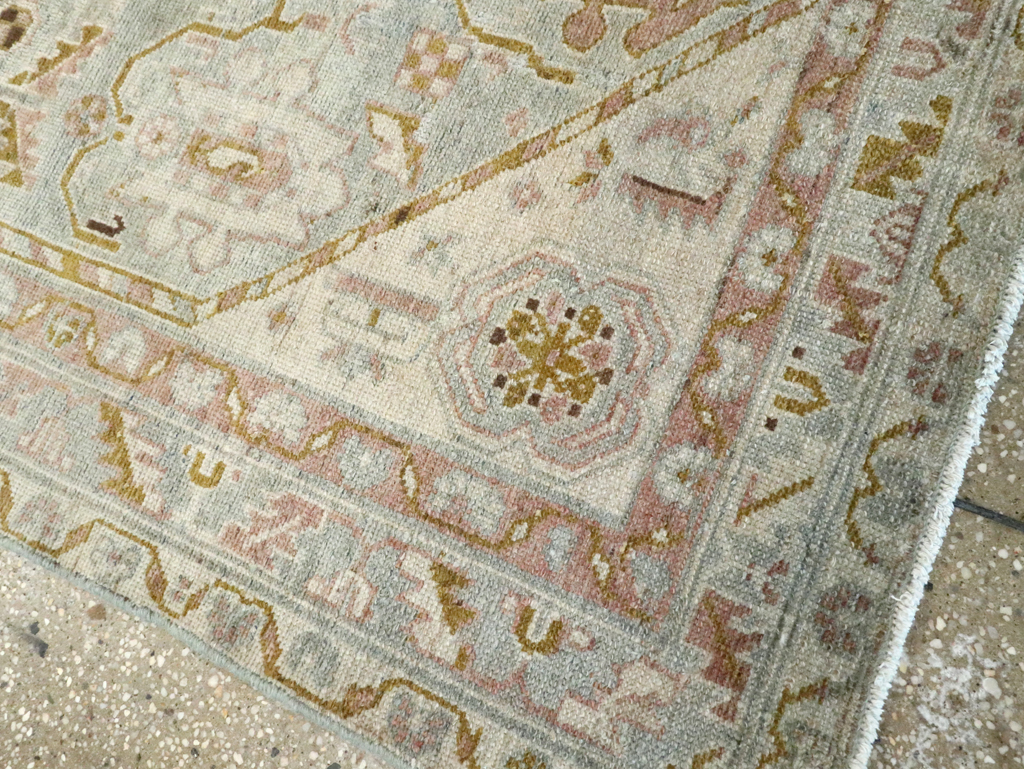 Vintage Persian Malayer Accent Rug, No.28593 - Galerie Shabab