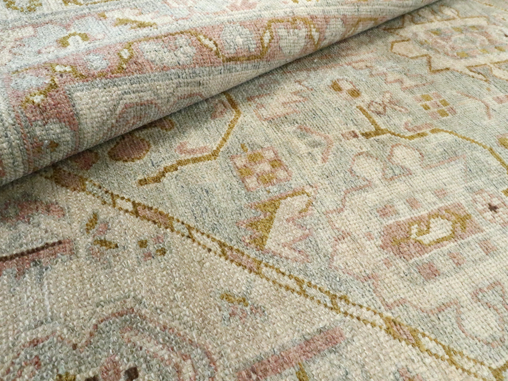 Vintage Persian Malayer Accent Rug, No.28593 - Galerie Shabab