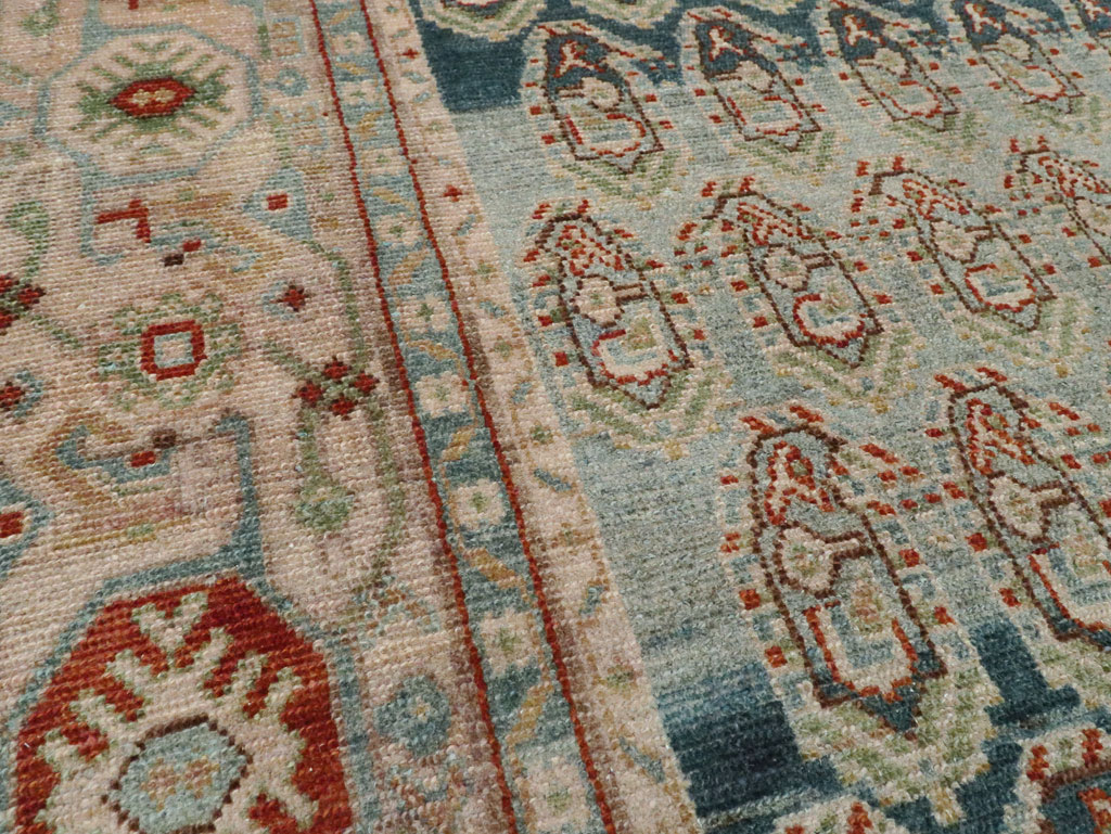Vintage Persian Malayer Accent Rug, No.28598 - Galerie Shabab