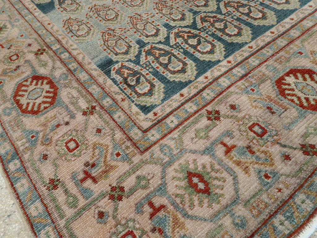 Vintage Persian Malayer Accent Rug, No.28598 - Galerie Shabab