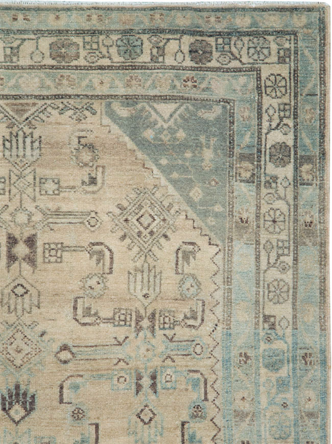Vintage Persian Malayer Rug, No.28601 - Galerie Shabab