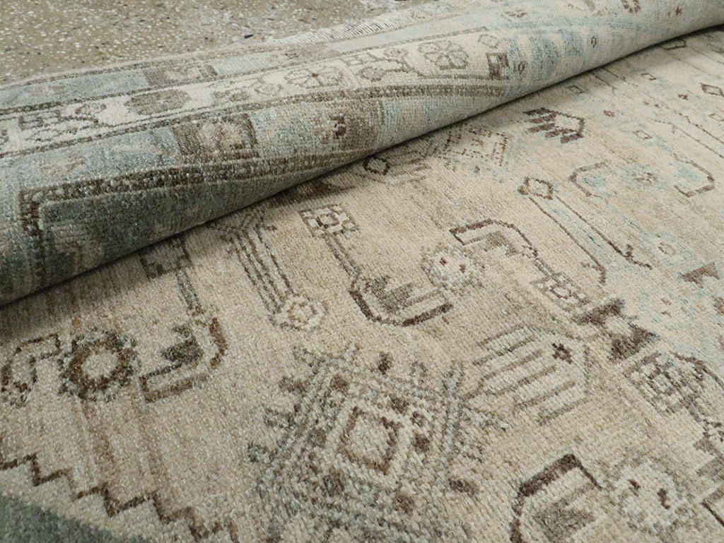 Vintage Persian Malayer Rug, No.28601 - Galerie Shabab