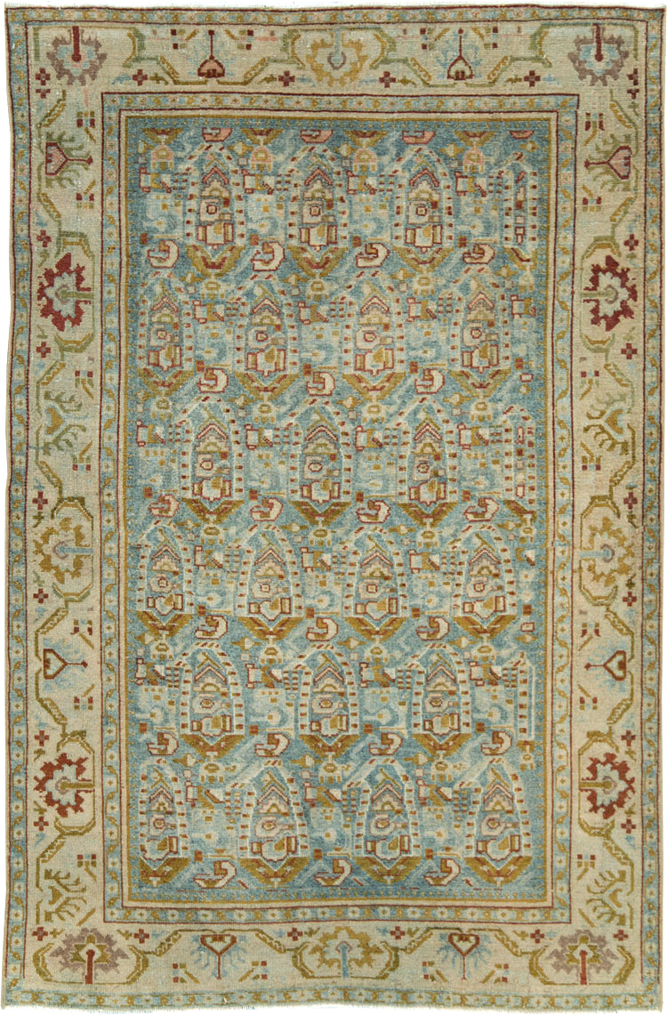 Vintage Persian Malayer Rug, No.28603 - Galerie Shabab