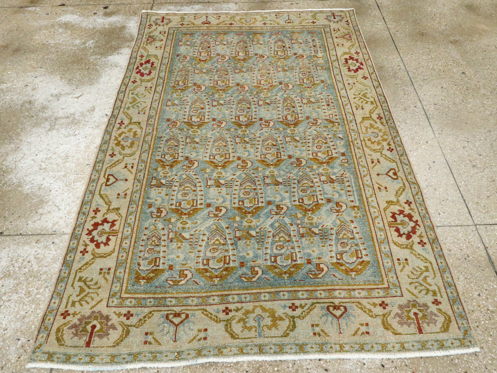 Vintage Persian Malayer Rug, No.28603 - Galerie Shabab