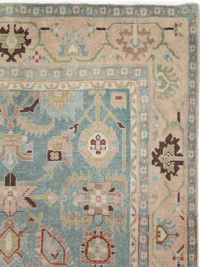 Vintage Persian Malayer Accent Rug (Pair: 2 of 2), No.28604 - Galerie Shabab