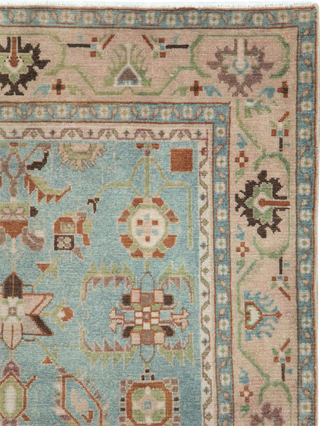 Vintage Persian Malayer Accent Rug (Pair: 2 of 2), No.28604 - Galerie Shabab