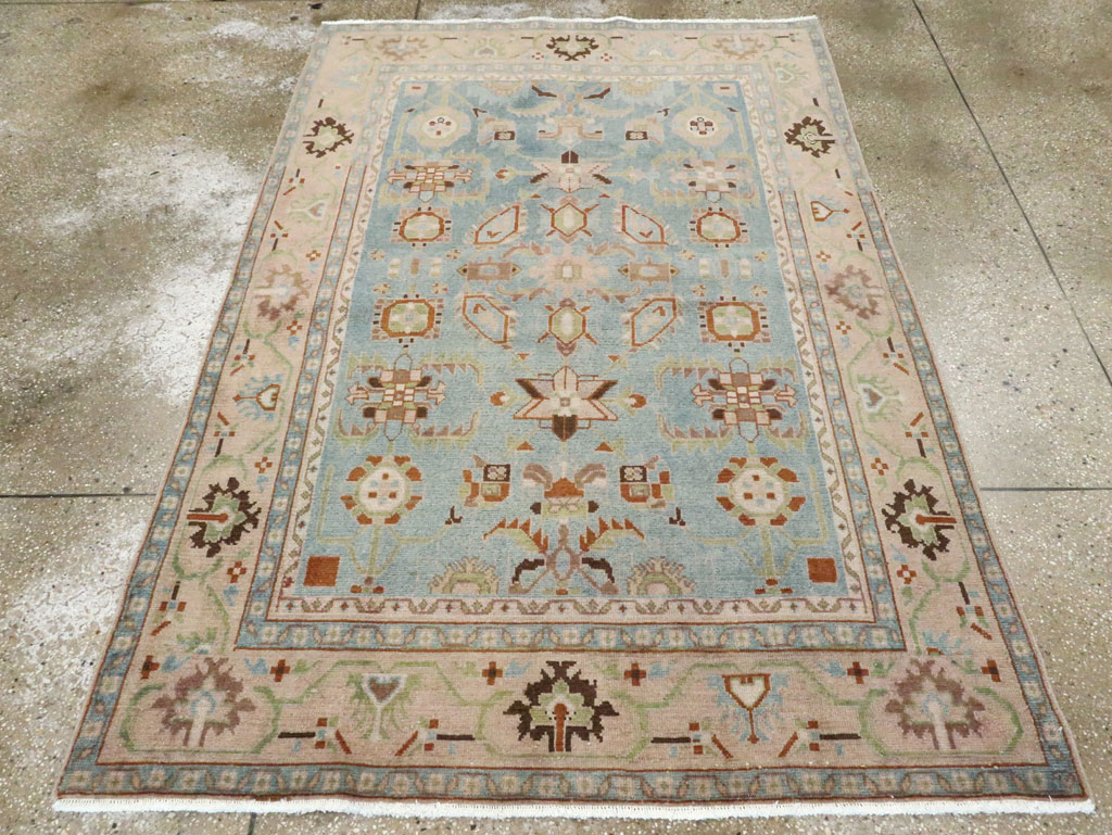 Vintage Persian Malayer Accent Rug (Pair: 2 of 2), No.28604 - Galerie Shabab
