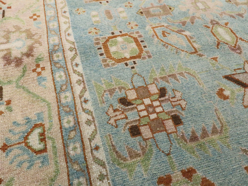 Vintage Persian Malayer Accent Rug (Pair: 2 of 2), No.28604 - Galerie Shabab