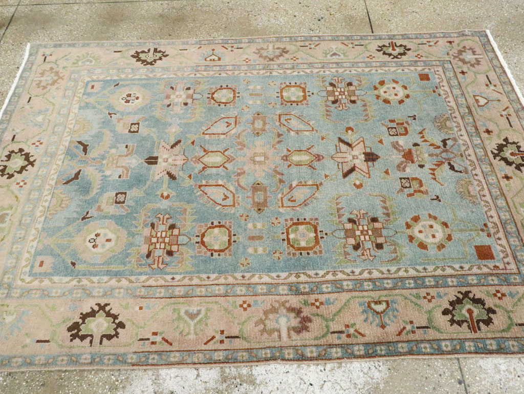 Vintage Persian Malayer Accent Rug (Pair: 2 of 2), No.28604 - Galerie Shabab