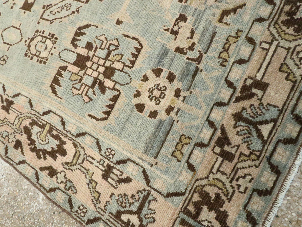Vintage Persian Malayer Accent Rug, No.28608 - Galerie Shabab