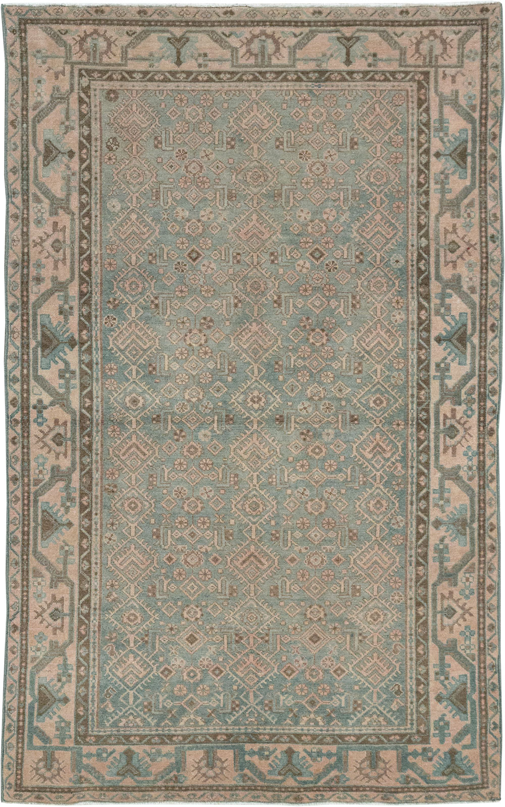 Vintage Persian Malayer Rug, No.28610 - Galerie Shabab
