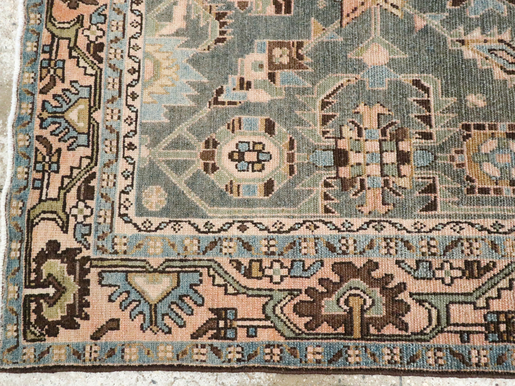 Vintage Persian Malayer Accent Rug, No.28611 - Galerie Shabab