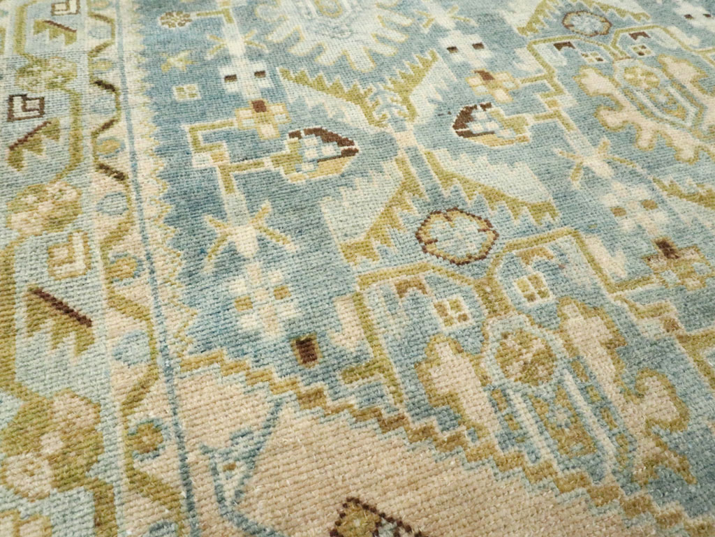 Vintage Persian Malayer Accent Rug, No.28613 - Galerie Shabab