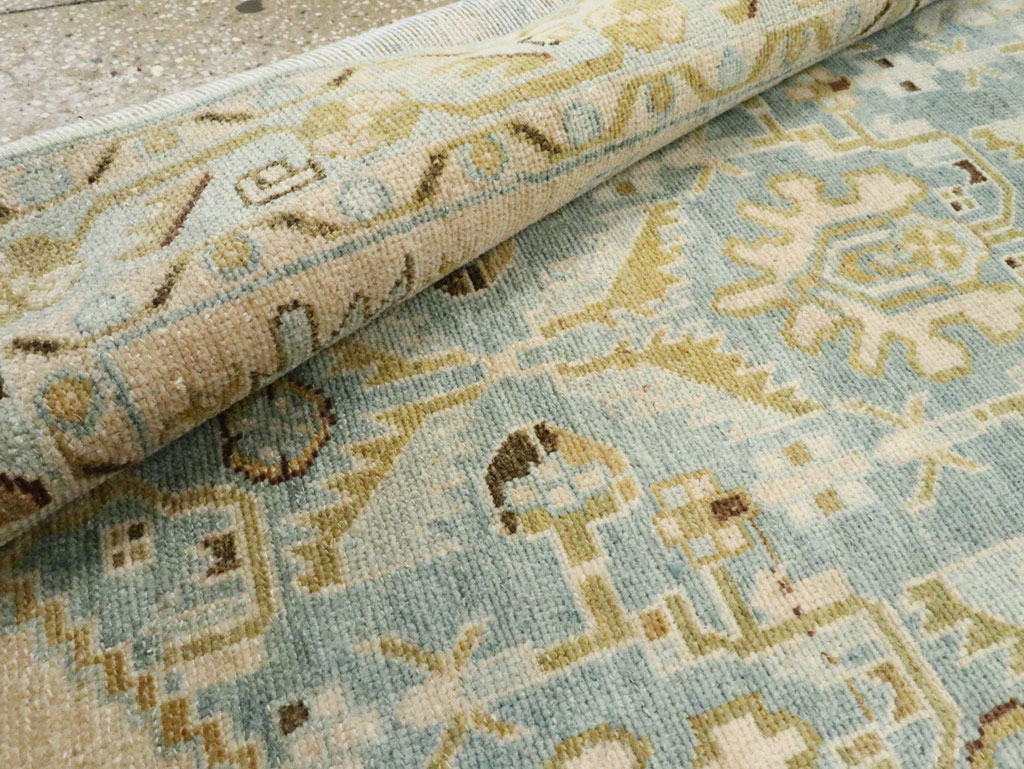 Vintage Persian Malayer Accent Rug, No.28613 - Galerie Shabab