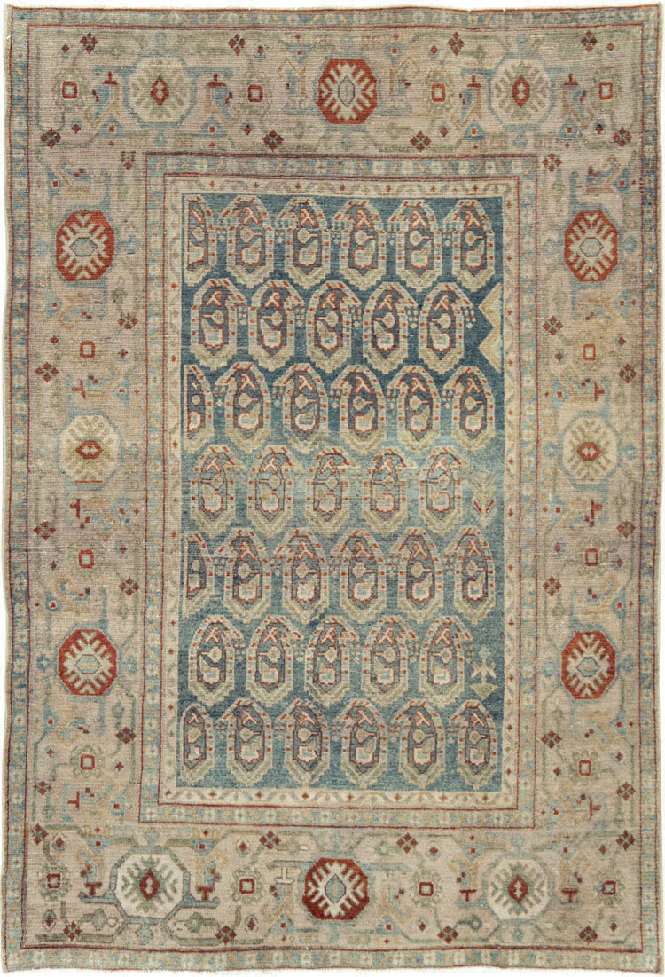 Vintage Persian Malayer Rug, No.28614 - Galerie Shabab