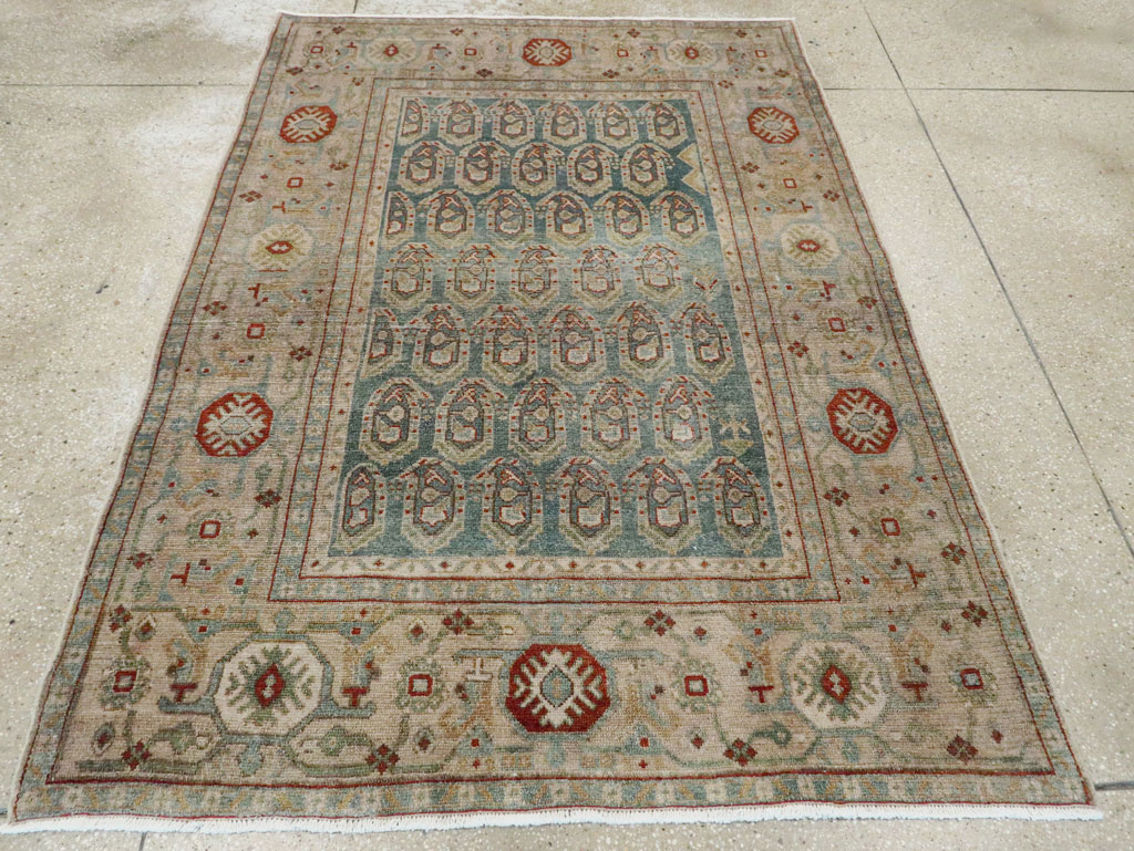 Vintage Persian Malayer Rug, No.28614 - Galerie Shabab