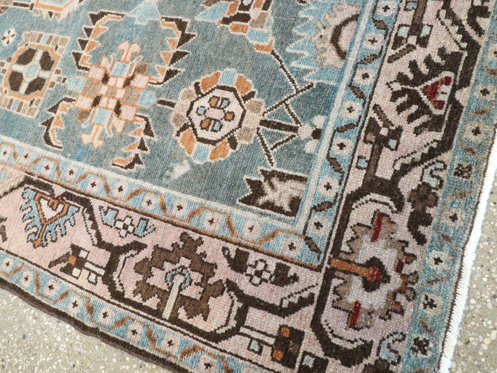 Vintage Persian Malayer Accent Rug, No.28615 - Galerie Shabab