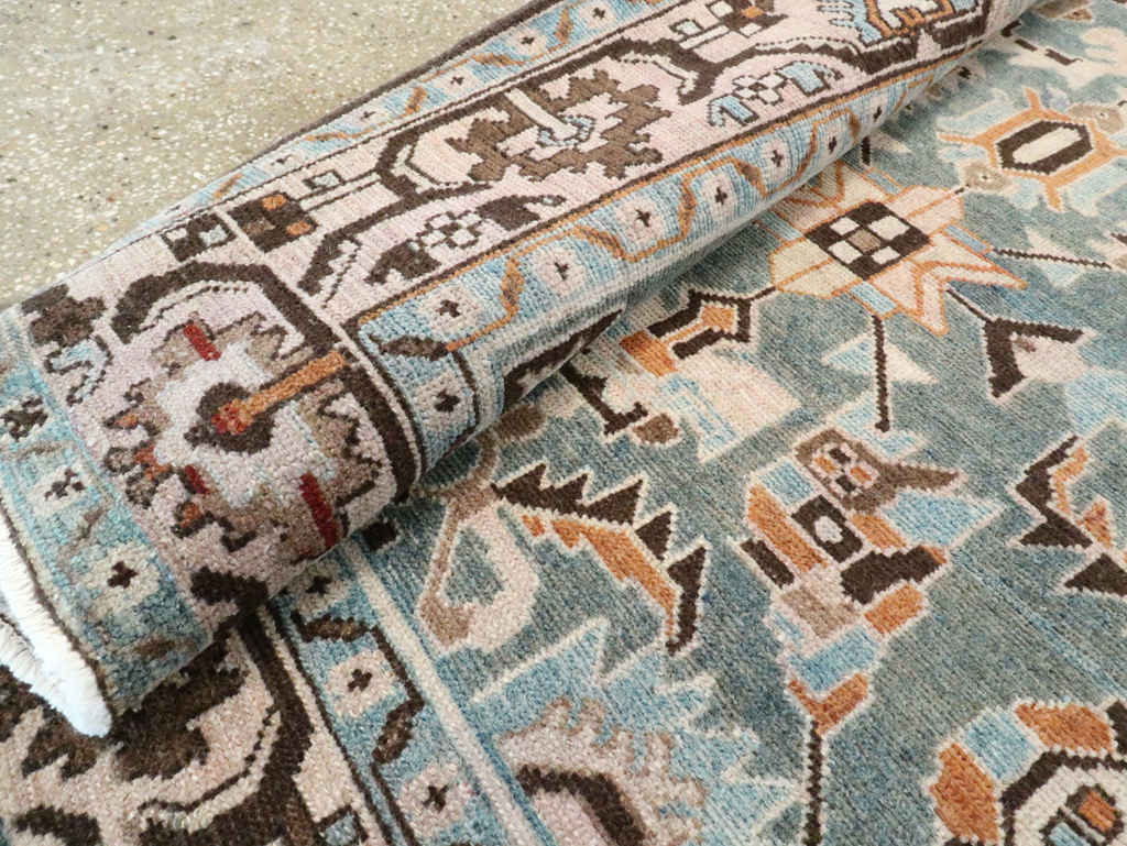 Vintage Persian Malayer Accent Rug, No.28615 - Galerie Shabab