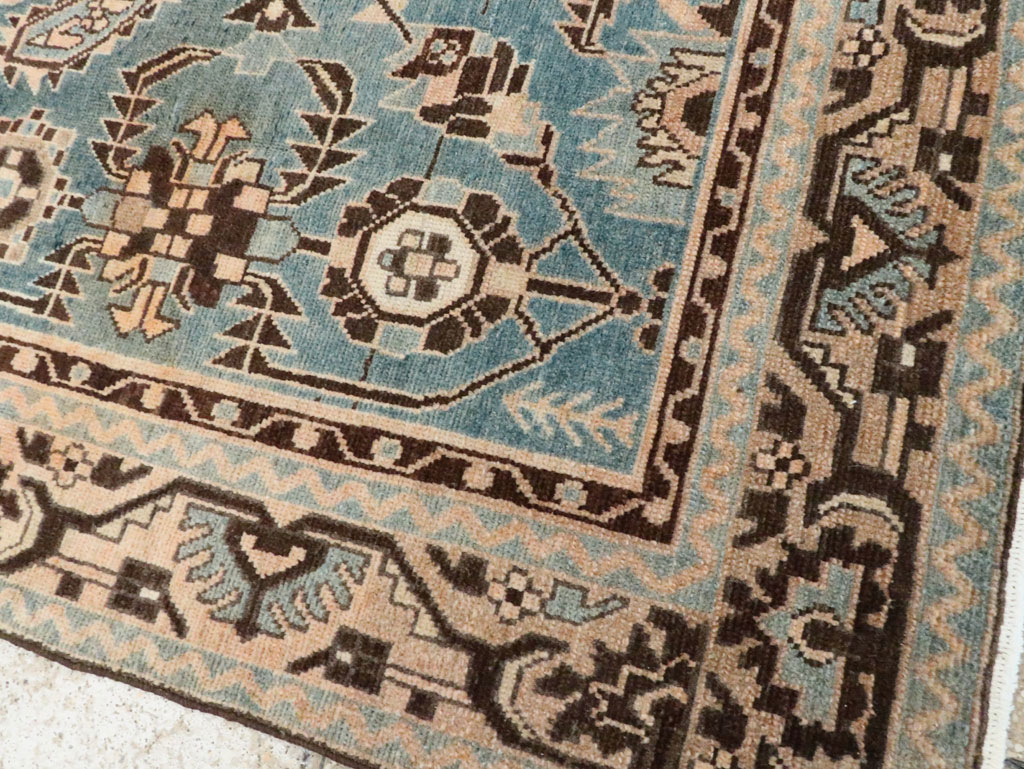 Vintage Persian Malayer Accent Rug, No.28616 - Galerie Shabab