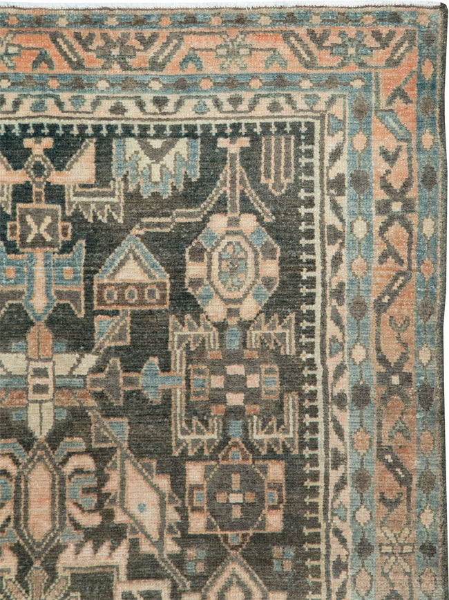 Vintage Persian Malayer Rug, No.28619 - Galerie Shabab