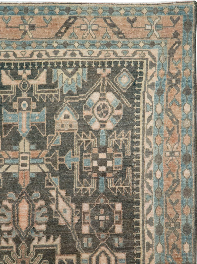 Vintage Persian Malayer Rug, No.28619 - Galerie Shabab