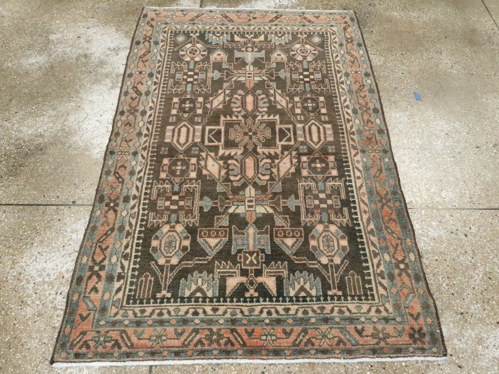 Vintage Persian Malayer Rug, No.28619 - Galerie Shabab