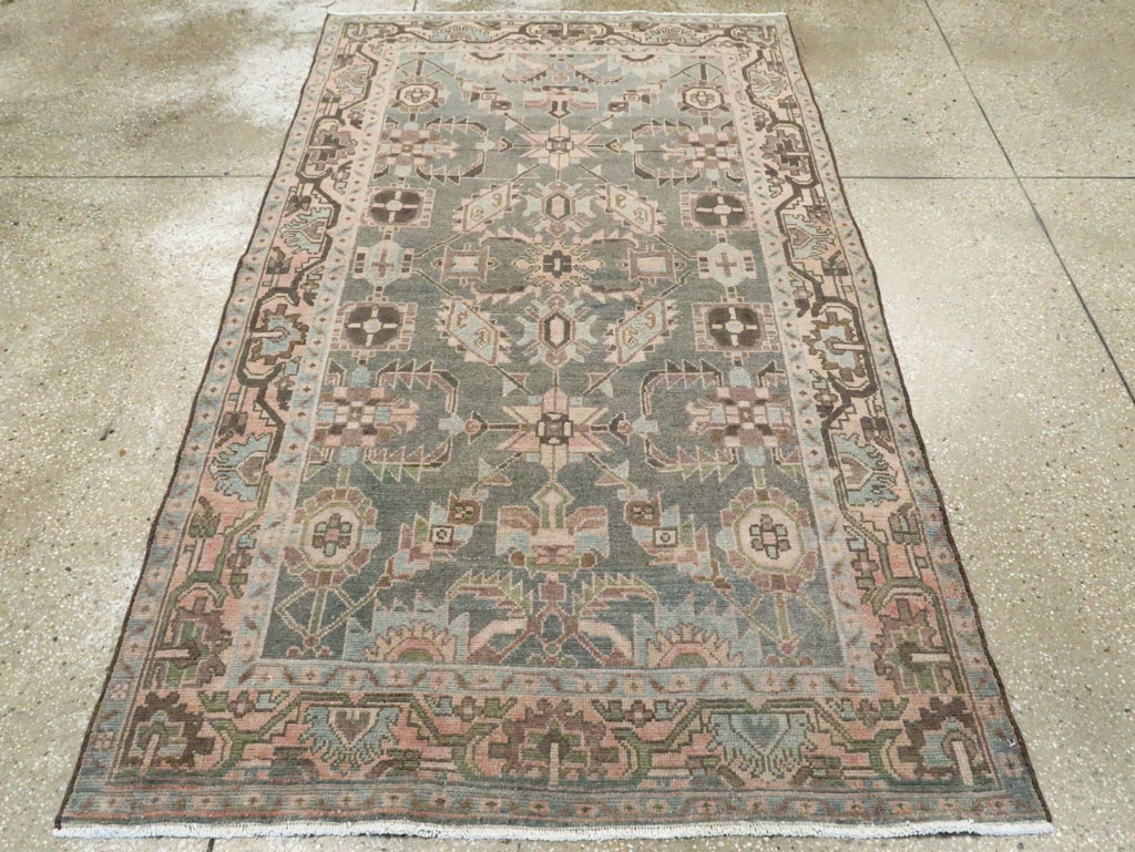 Vintage Persian Malayer Rug, No.28620 - Galerie Shabab