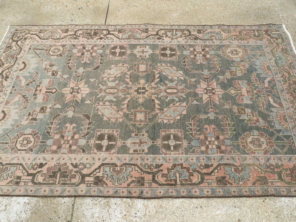 Vintage Persian Malayer Rug, No.28620 - Galerie Shabab