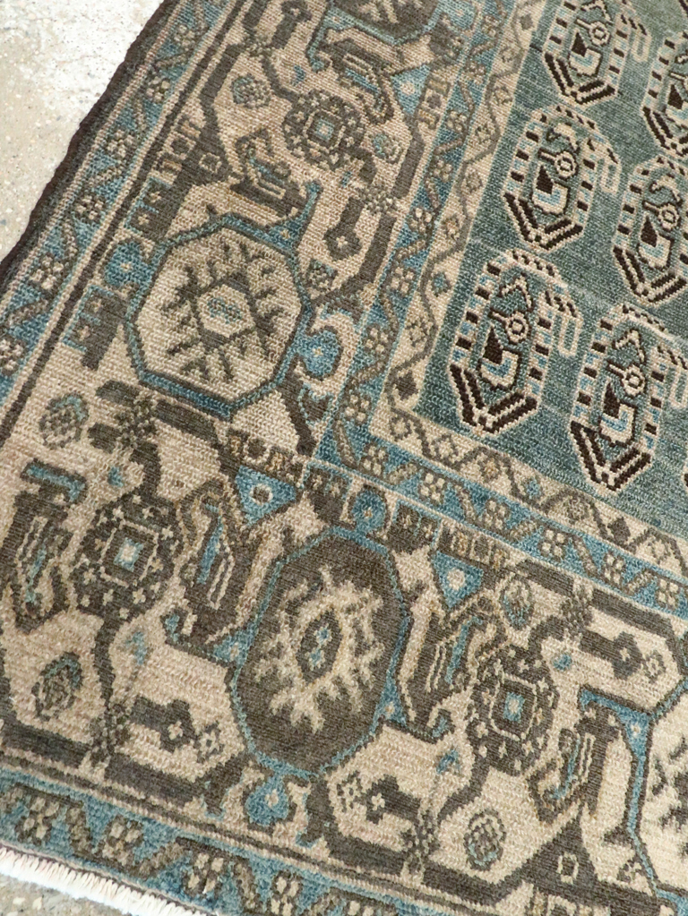 Vintage Persian Malayer Accent Rug, No.28621 - Galerie Shabab