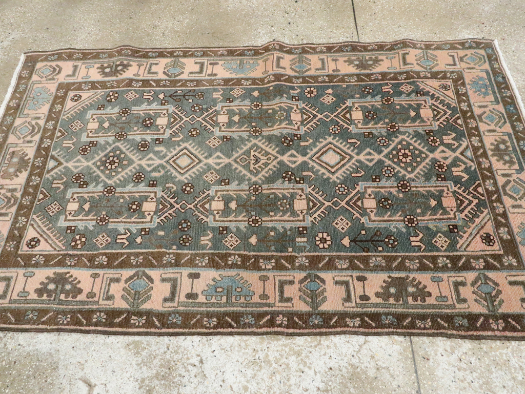 Vintage Persian Malayer Rug, No.28623 - Galerie Shabab