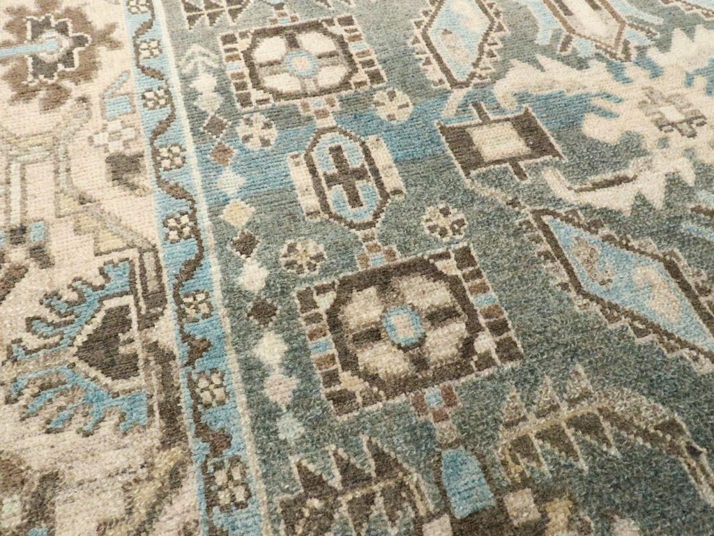 Vintage Persian Malayer Accent Rug, No.28624 - Galerie Shabab